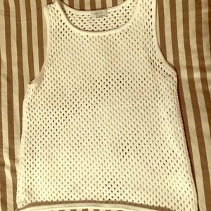 Crocheted knit Tank